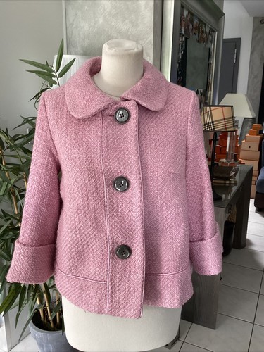Manteau veste camaieu laine - 38,