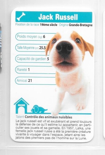 Carte top trumps - -, chiens