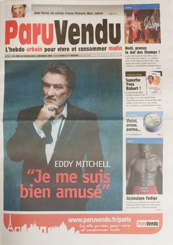 Paru vendu eddy mitchell - paru,