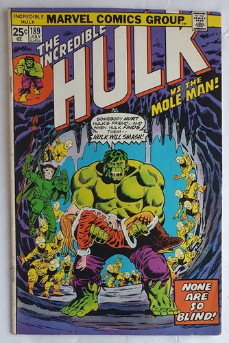 Comics hulk 189 marvel - comics,