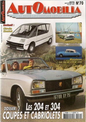 Automobilia 204 304 coupe - 70,