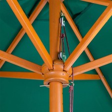 Jardin Patio Parasol bois