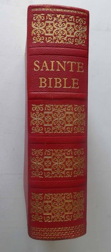 Sainte bible chanoine - la,