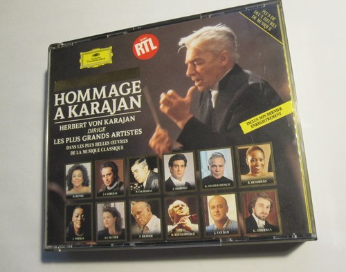 Hommage karajan double cd - hommage,