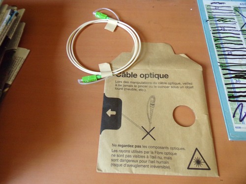 Cable optique - cable,