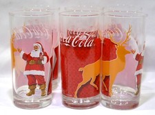 COCA COLA SODA  6 verres Pere