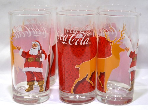 Coca cola soda verres pere - coca, 6