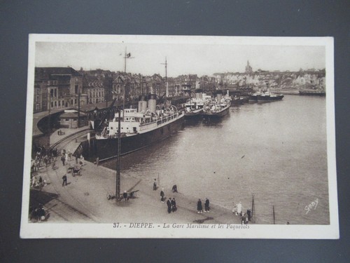 Dieppe la gare maritime - 37.-,