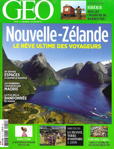 Magazine geo février 2016 - magazine,