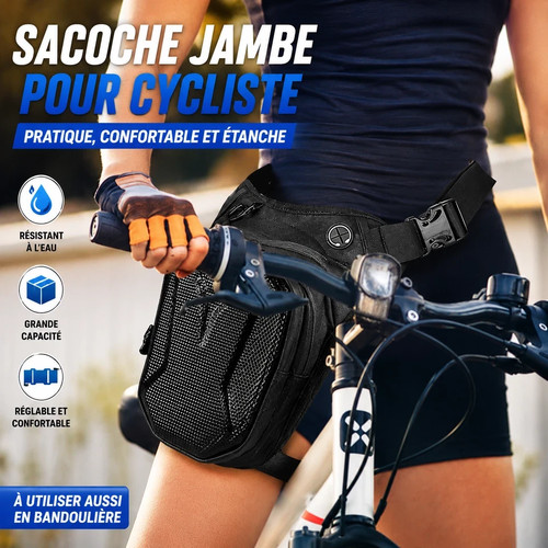 Sacoche cuisse vélo vtt - cuisse,