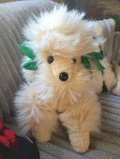 🍃... PELUCHE CHIEN ASSIS