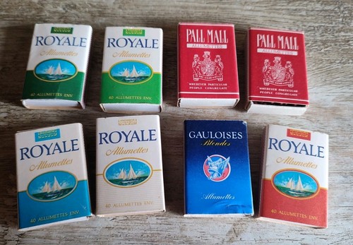 Lot boîtes allumettes - 8,