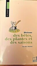 Dictons des betes, des plantes