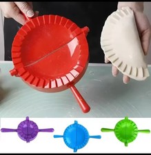 Lot de 4 moules à raviolis manuels pour raviolis et Samousa