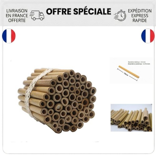 Tubes bambou cm - 50, pour