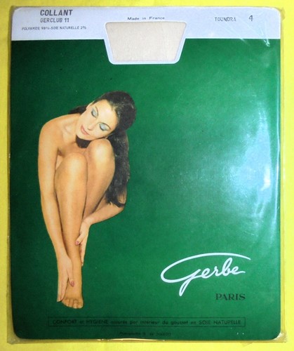 Collants 100 nylon gerbe - 100%,