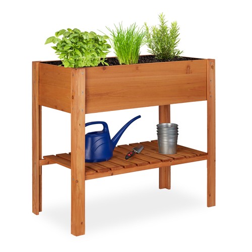 Potager sur pied jardinière