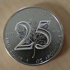 Canada 5$ Maple Leaf 2013 25