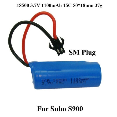 18500 1100mah 15c lipo - 1100mah,