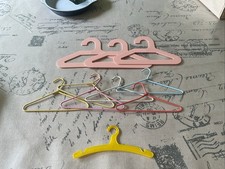 Lot Cintres Poupées Plastique