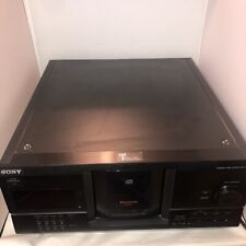 SONY CD PLAYER Black CDP-CX220 200-Disc Changer