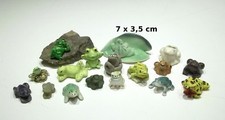 lot de 17 figurines grenouille