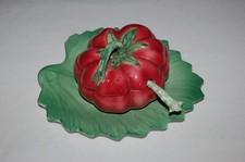 "NOVE DI BASSANO" Made in Italy céramique , collection , feuille , tomate