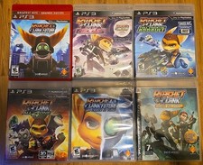 Ratchet & Clank PS3 Collection 6 Games Quest For Booty Into the Nexus Lot Bundle