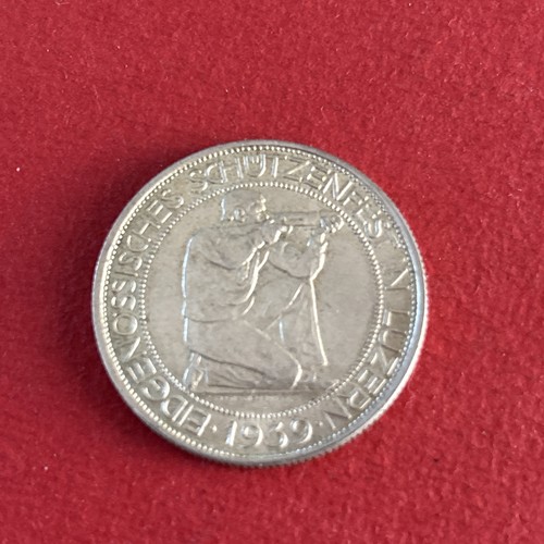 Francs suisse argent 1939 - 5,
