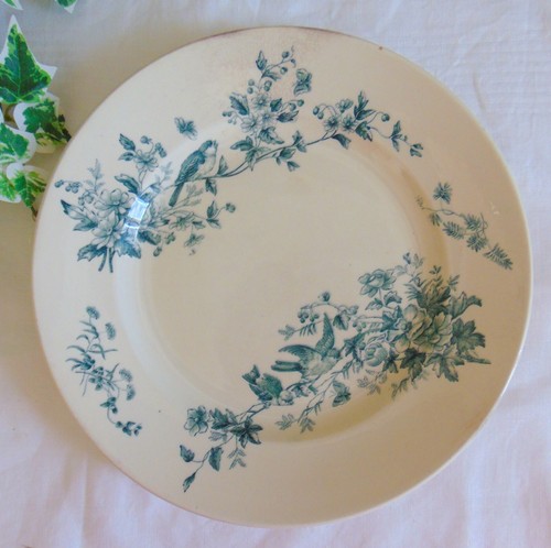 Plat rond faience - plat,