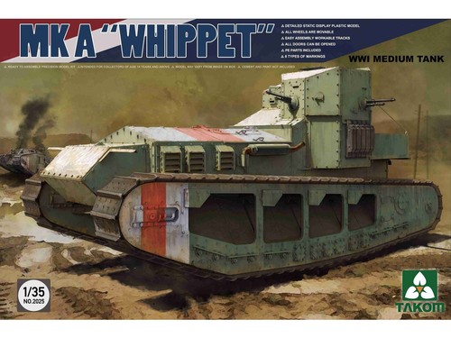 Takom whippet wwi - -, a