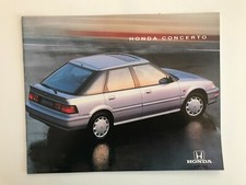 HONDA  CONCERTO  brochure