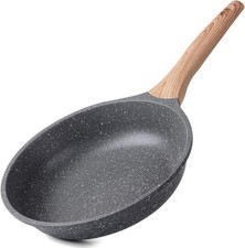Poêle à Frire Antiadhésive 20CM, Casseroles en Pierre, Revêtement de Granit, Poê