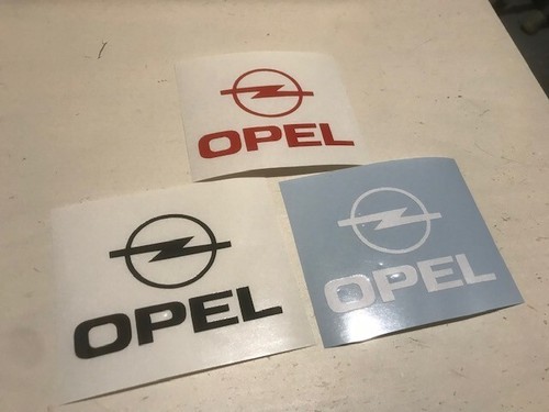 Opel logo autocollant - opel,