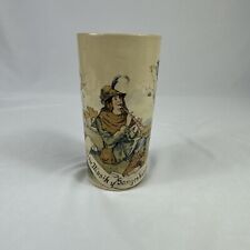 VINTAGE METTLACH VILLEROY & BOCH TUMBLER 2327 #1024 MUSICIAN 1/4 L