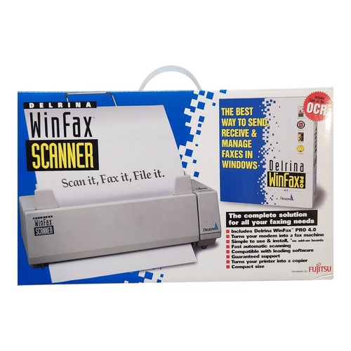 Delrina winfax scanner upgrade - delrina,