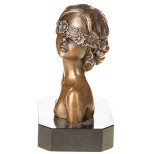 Buste de femme Art déco en