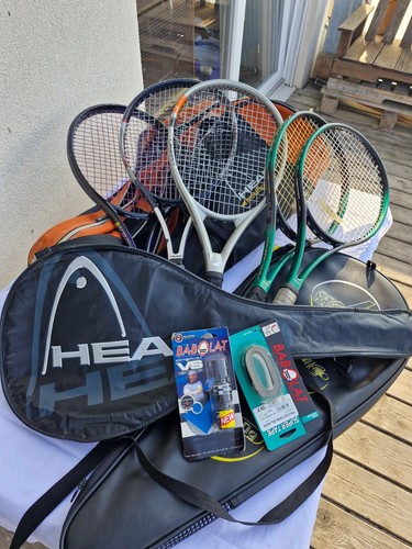 Lot tennis raquettes vintage - lot,