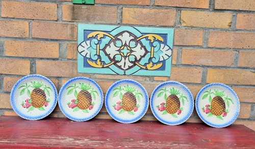 Lot assiettes dessert - 5,