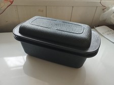 tupperware ultra pro terrine serie limitée noir 1.9 litre mouchetée four