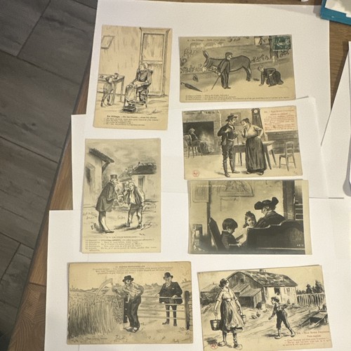 Lot carte postales - de,