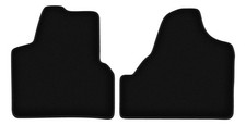 Tapis de sol en velours noir pour Citroen Jumpy II année 2007-2016 set 2 pièces