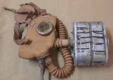 MASQUE A GAZ ARMEE BELGE WW2 ET SA HOUSSE  BELGIQUE