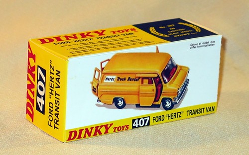 Dinky toys 407 ford - toys, transit
