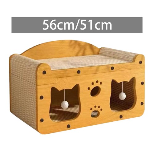 Maison gratter pour chat - maison,