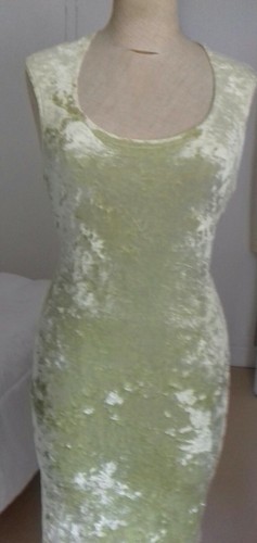 Robe panne velours - robe, de