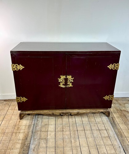 Meuble buffet bois laqué - meuble,