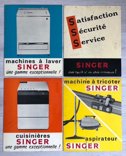 Plaques publicitaires - 4x,