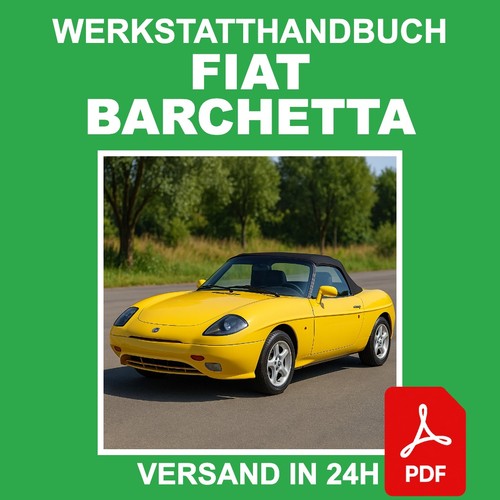 Workshop manual fiat barchetta - fiat,
