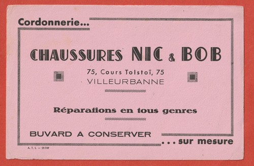 Buvard chaussures nic et - nic,